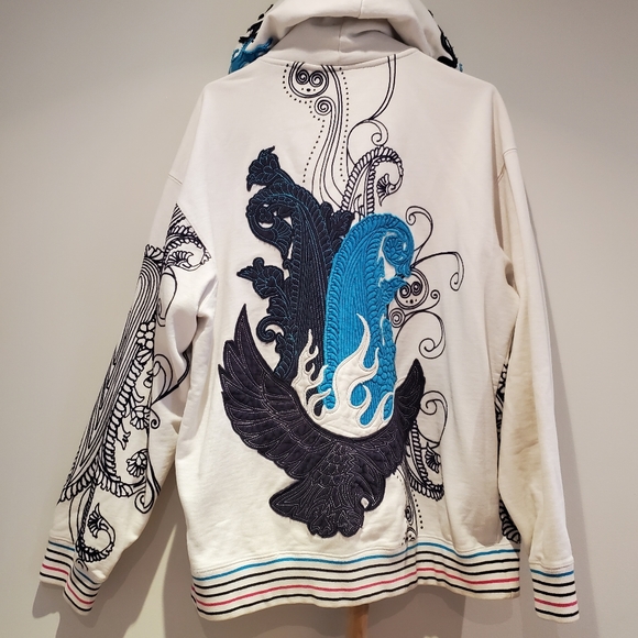 Artful Dodger Phoenix embroidered hoodie - Picture 5 of 6
